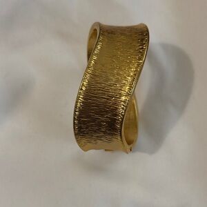 Source Unknown Textured Gold Bracelet